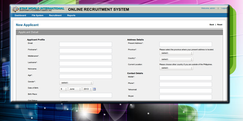 Online Recruitment System